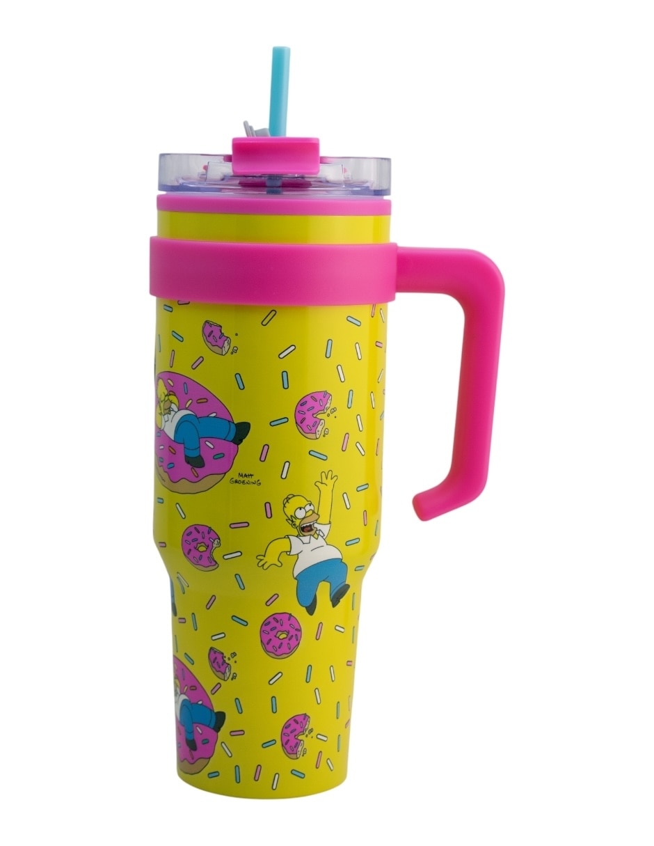 Termo de acero inoxidable Simpson con tapa rosca