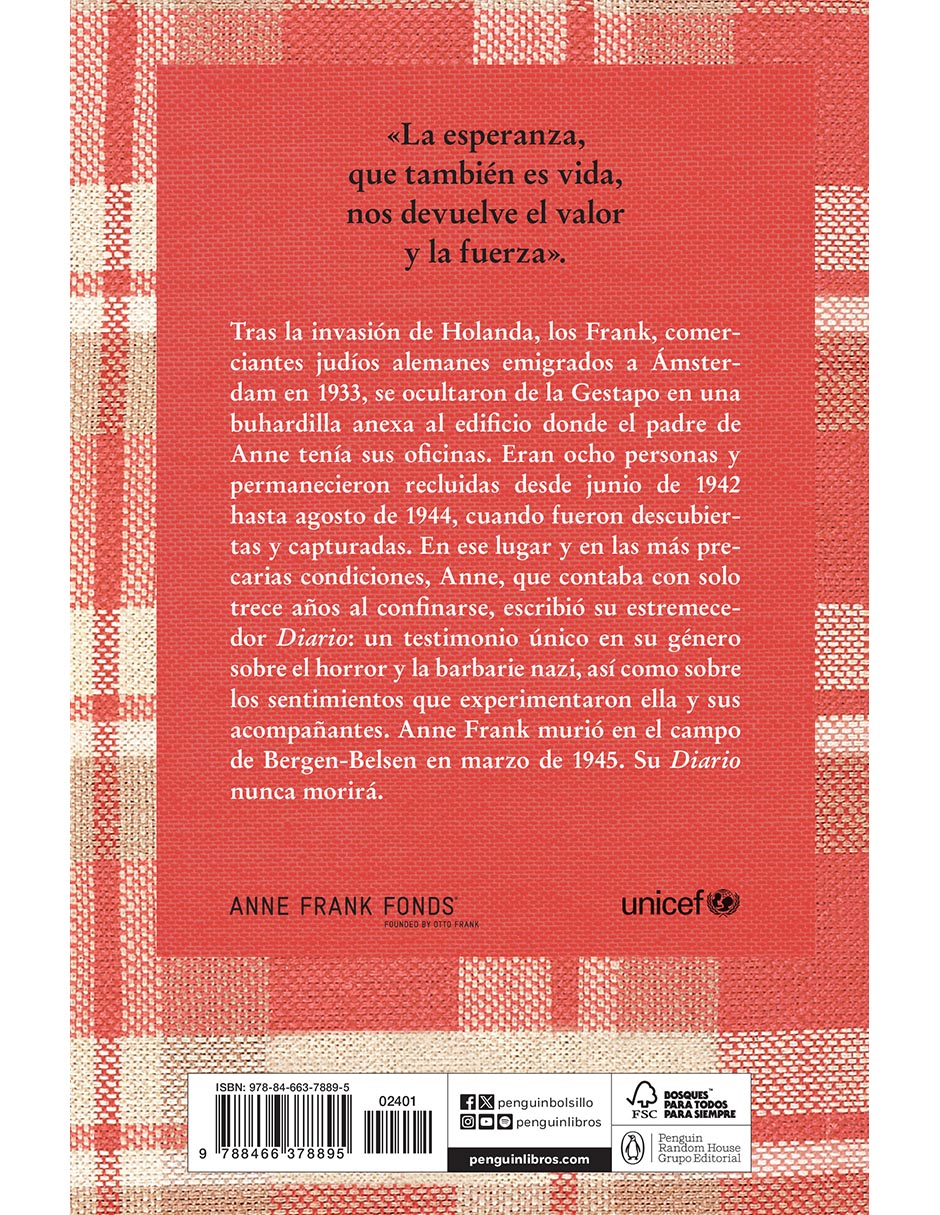 Libro Diario de Anne Frank (Limited)