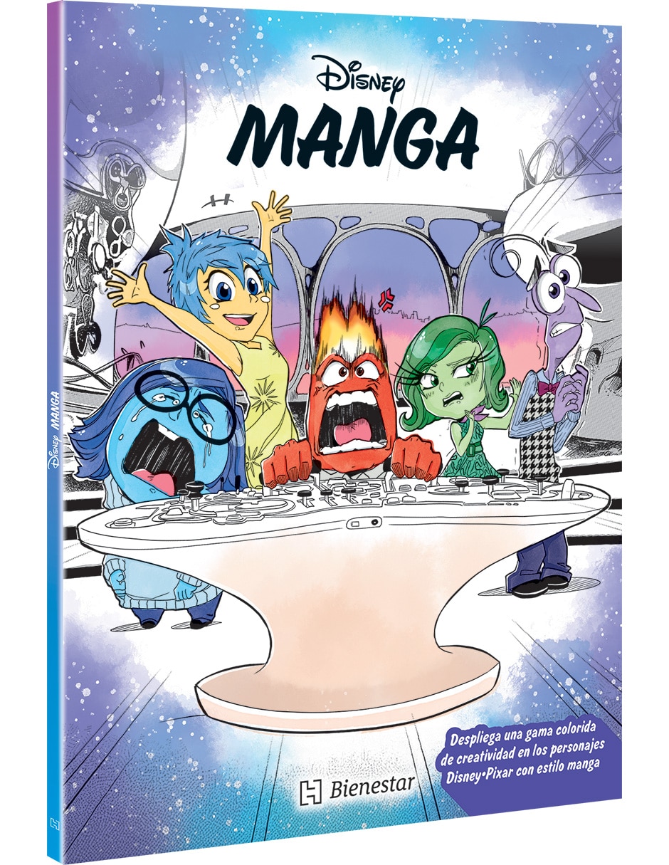 Libro Manga Disney Intensamente de Hachette Bienestar 3