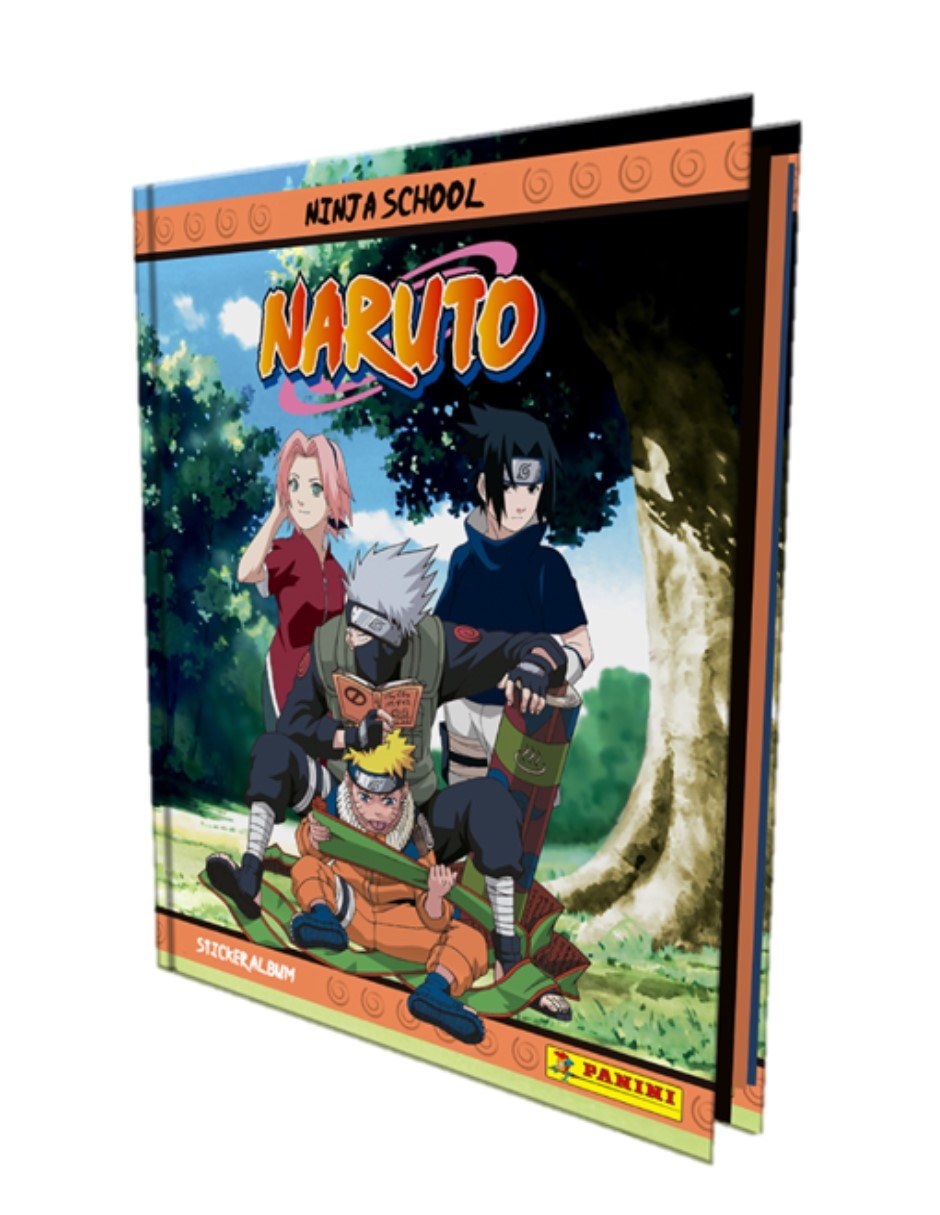 Álbum con estampas de Naruto Álbum con estampas de Naruto