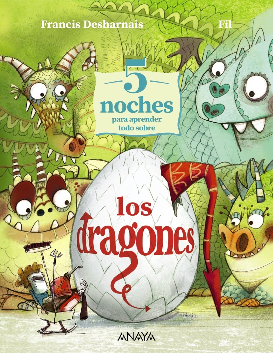 Imagen de producto Libro 5 Noches Para Aprender Todo Sobre Los Dragones de Francis Desharnais