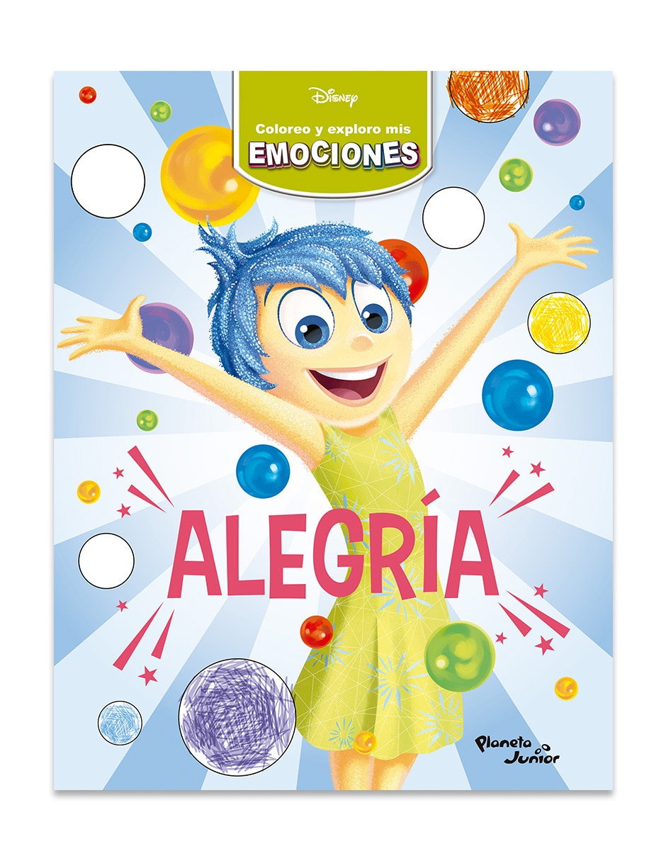 Libro Coloreo Y Exploro Mis Emociones Alegria de DISNEY Libro Coloreo Y Exploro Mis Emociones Alegria de DISNEY