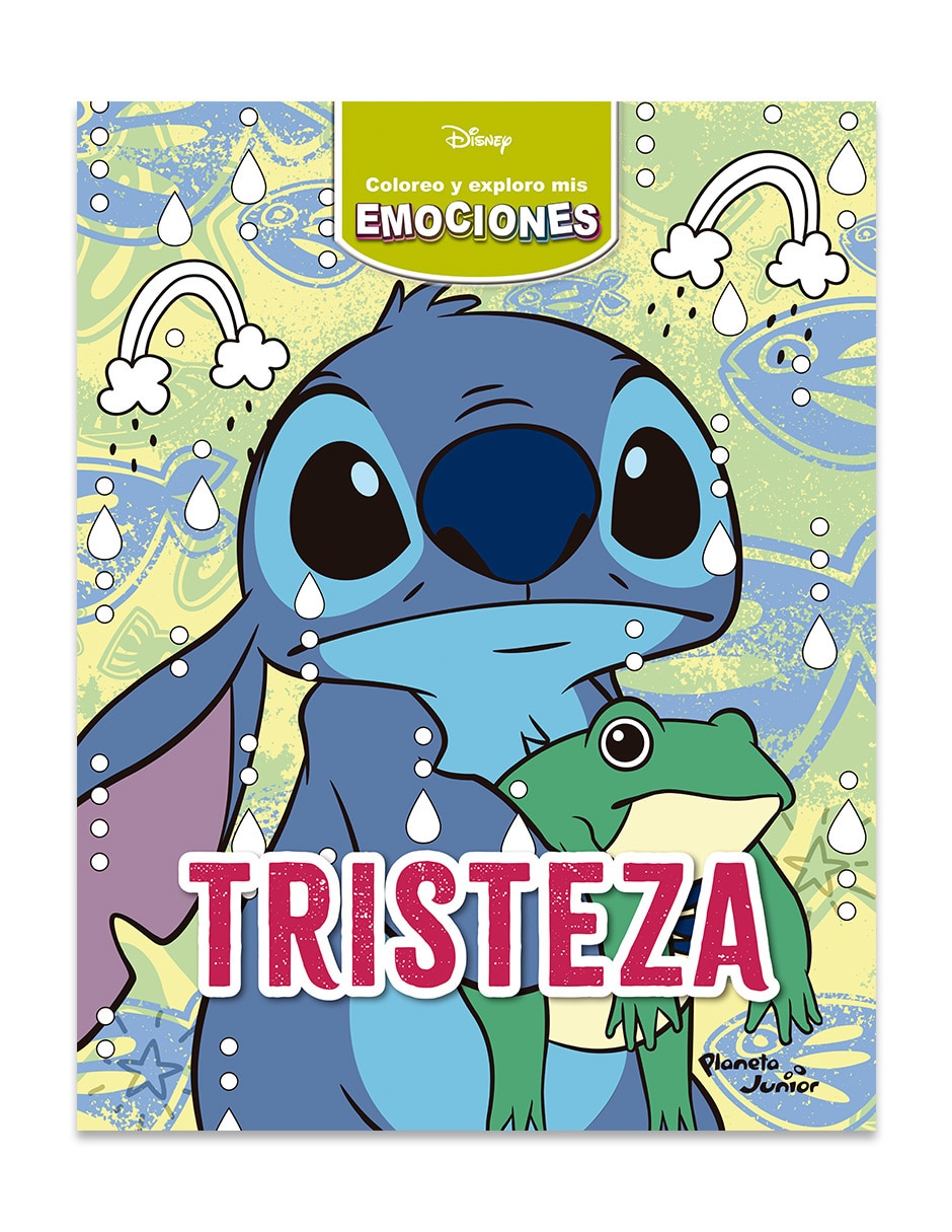 Libro Coloreo y exploro mis emociones Tristeza de Disney Libro Coloreo y exploro mis emociones Tristeza de Disney