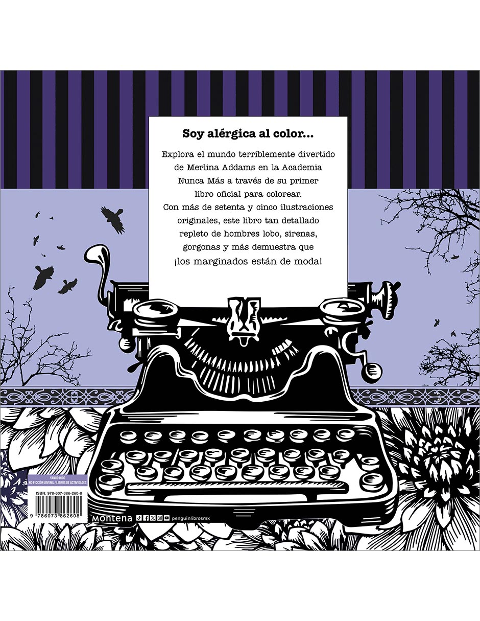 Libro Merlina de 2