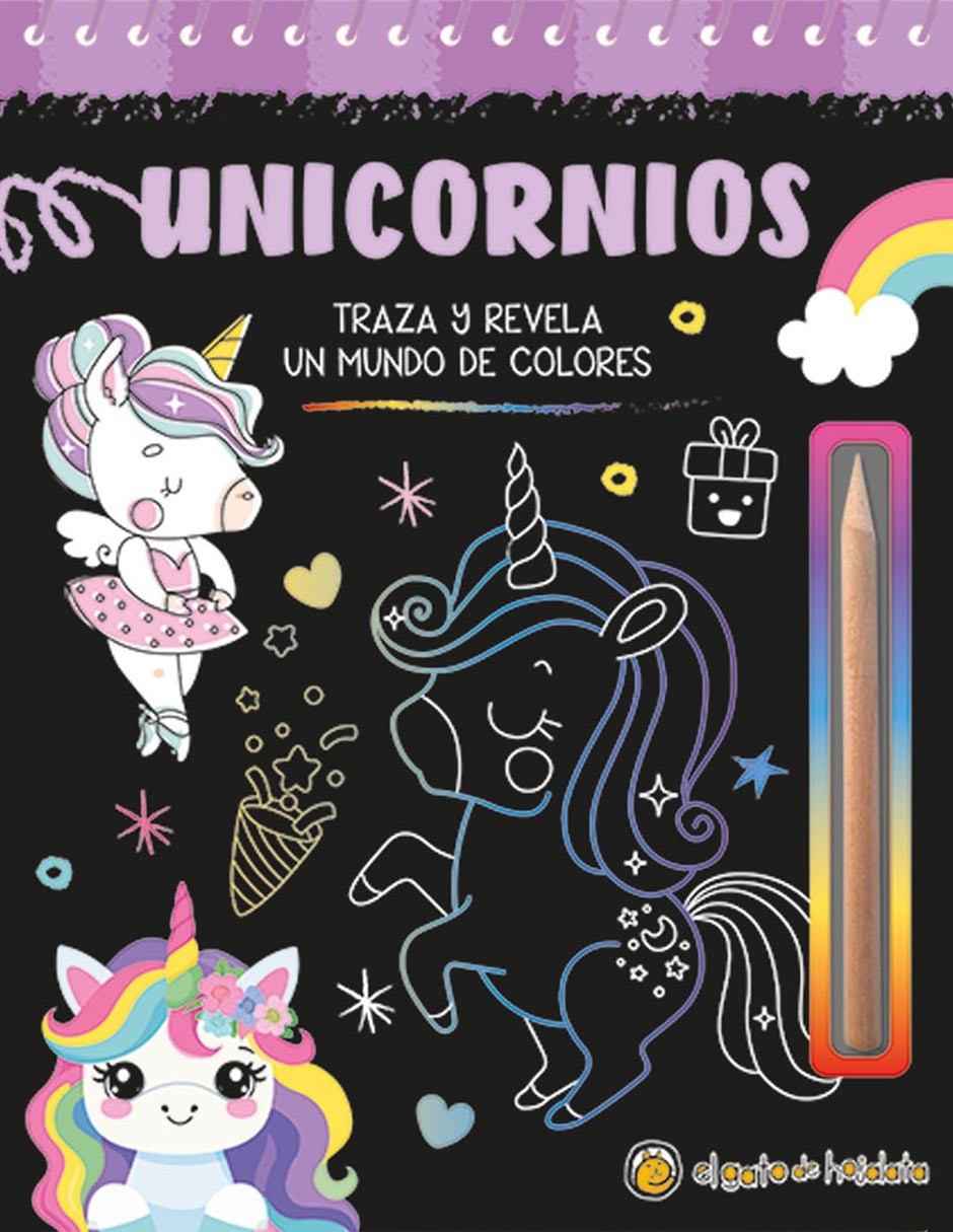 Libro Unicornios-Traza Y Crea de El Gato de Hojalata