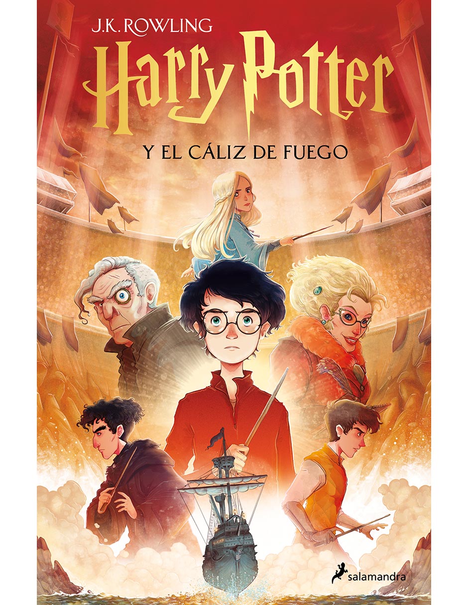 Libro Harry Potter Y El Cáliz De Fuego de J.K. Rowling Libro Harry Potter Y El Cáliz De Fuego de J.K. Rowling