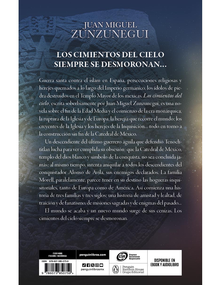 Libro Los Cimientos Del Cielo de Juan Miguel Zunzunegui Libro Los Cimientos Del Cielo de Juan Miguel Zunzunegui
