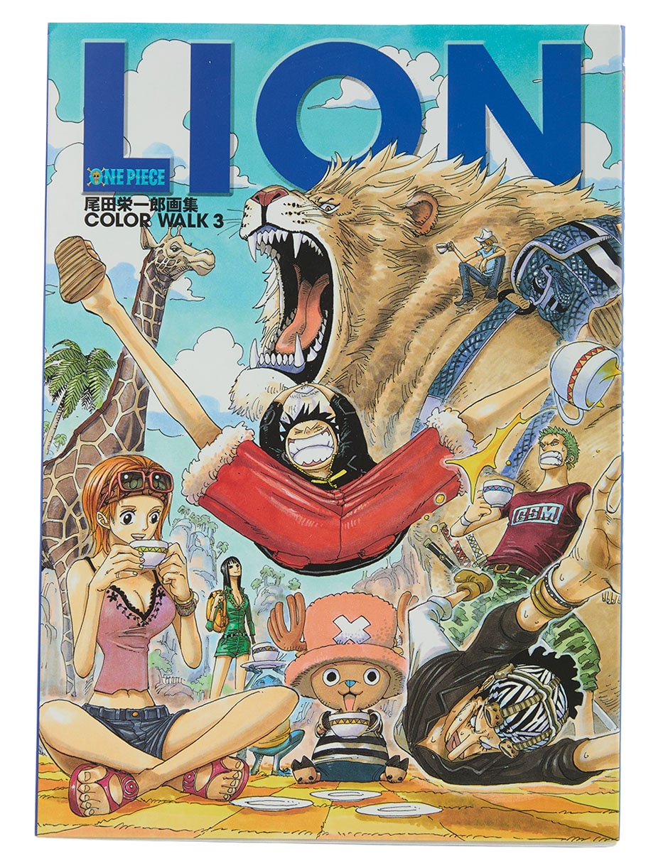 Manga One Piece Color Walk 3 Lion