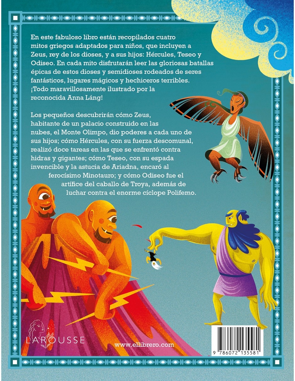 Libro Pequeña biblioteca de mitos griegos de 2