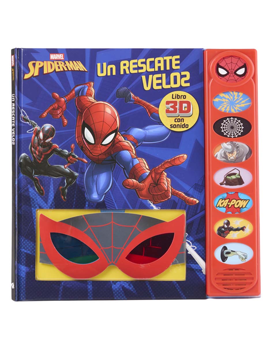 Libro Marvel Spider-Man un rescate veloz de Pi Kids Libro Marvel Spider-Man un rescate veloz de Pi Kids