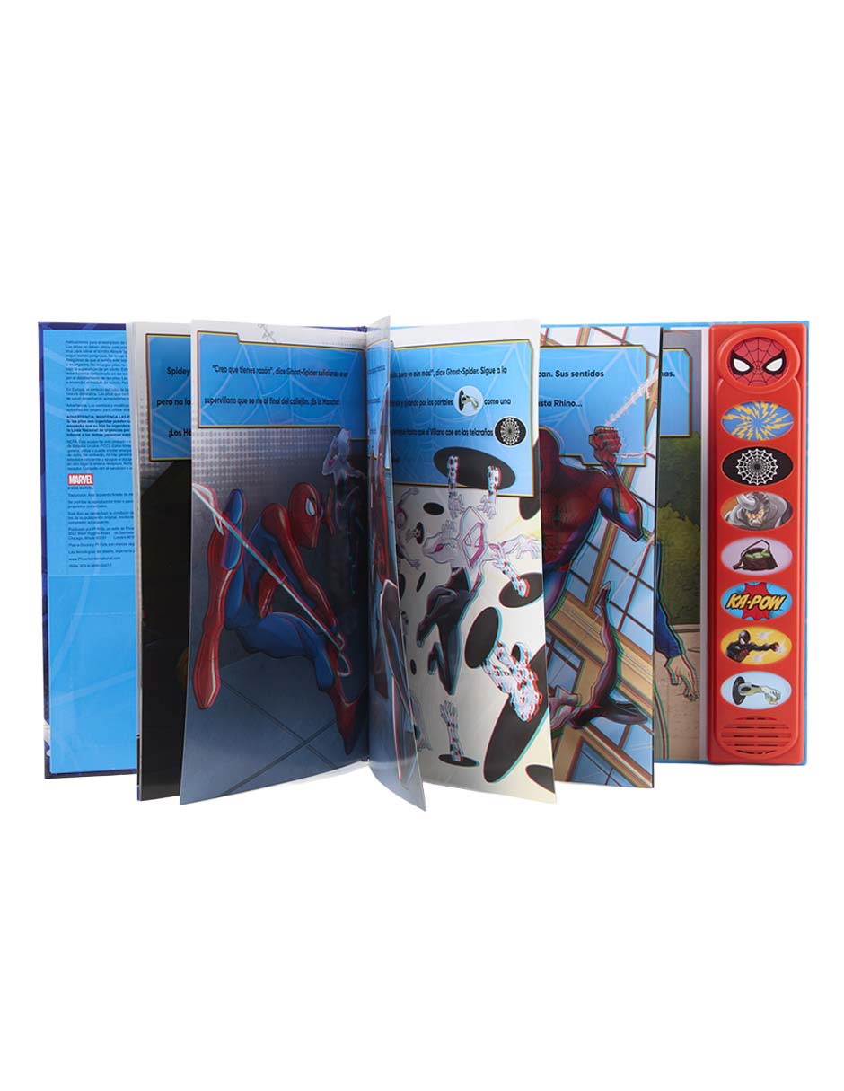 Libro Marvel Spider-Man un rescate veloz de Pi Kids 2