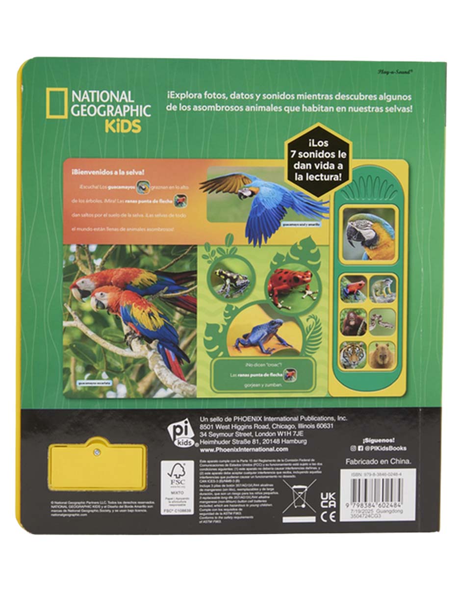 Libro National Geographic Kids ¡Animales asombrosos! de Pi Kids 2