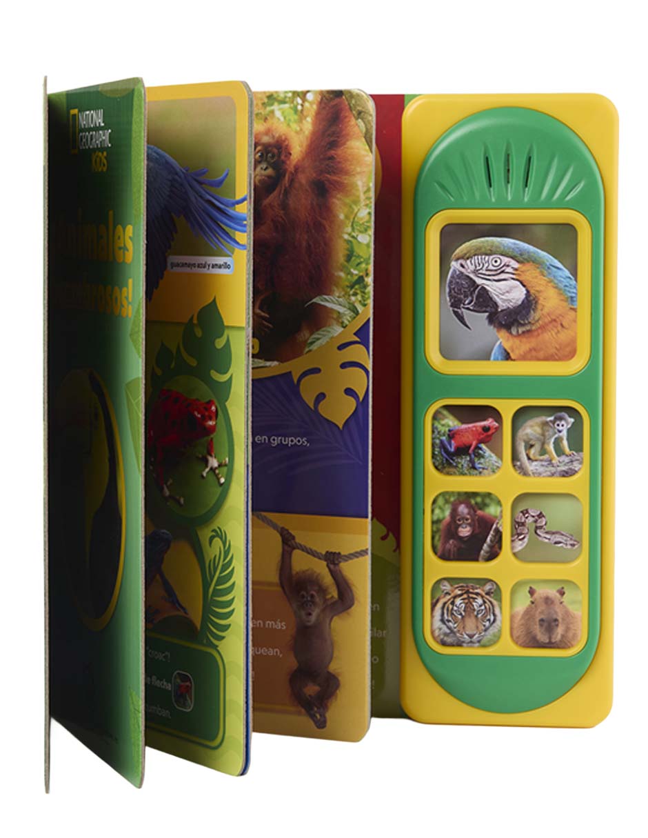 Libro National Geographic Kids ¡Animales asombrosos! de Pi Kids 3