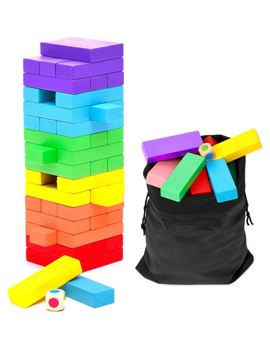 Jenga gigante de madera