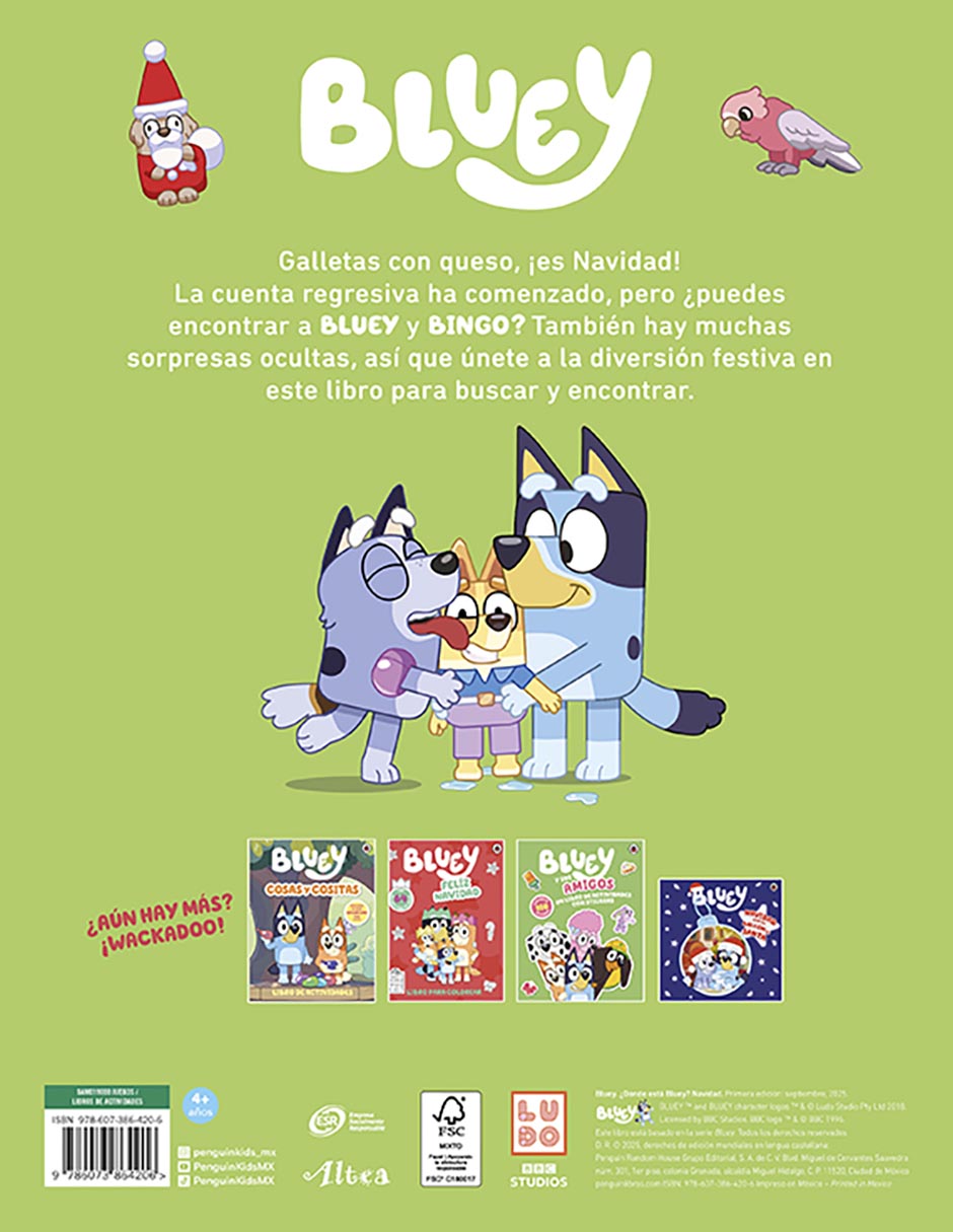 Libro Navidad de Ladybird Books