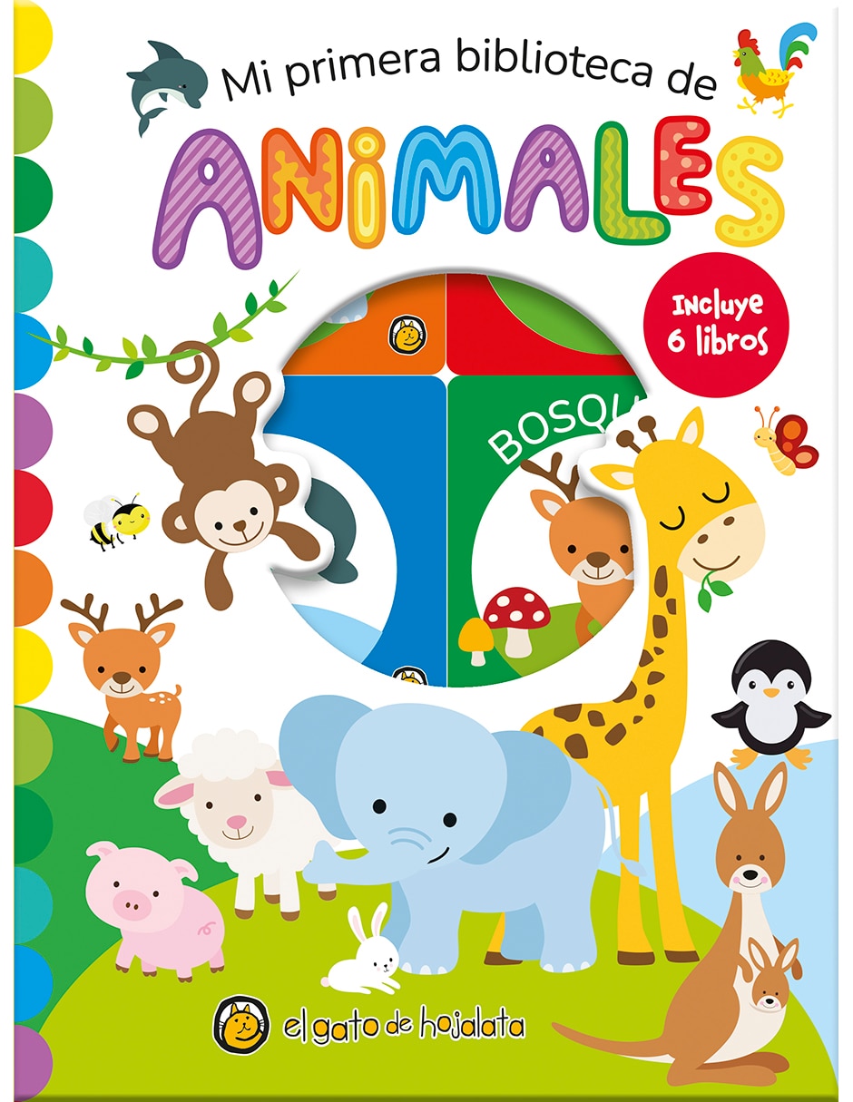 Libro Mi primera biblioteca de: animales de Editorial Guadal 1