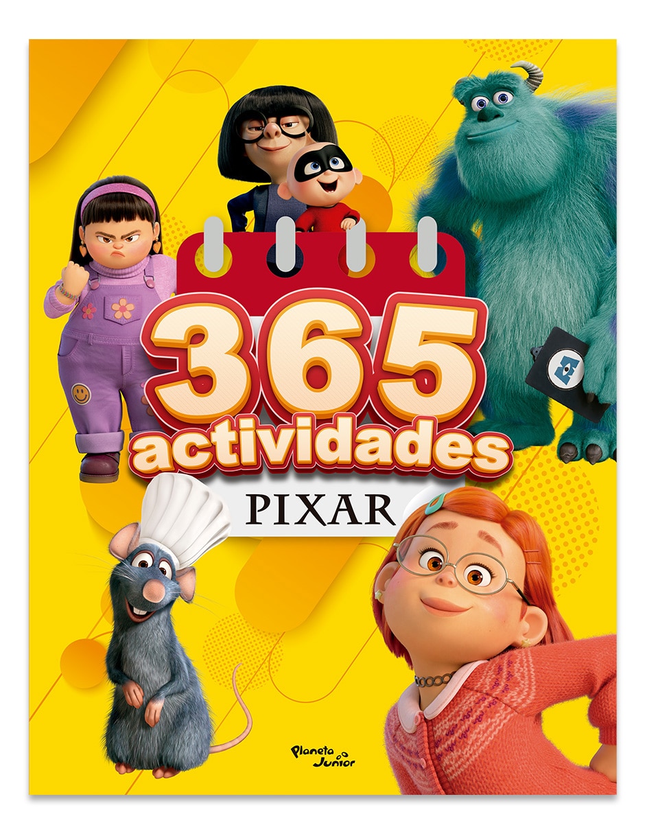 Libro 365 Actividades Pixar de Disney