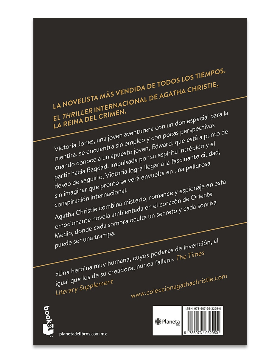 Libro Intriga En Bagdad de Agatha Christie Libro Intriga En Bagdad de Agatha Christie