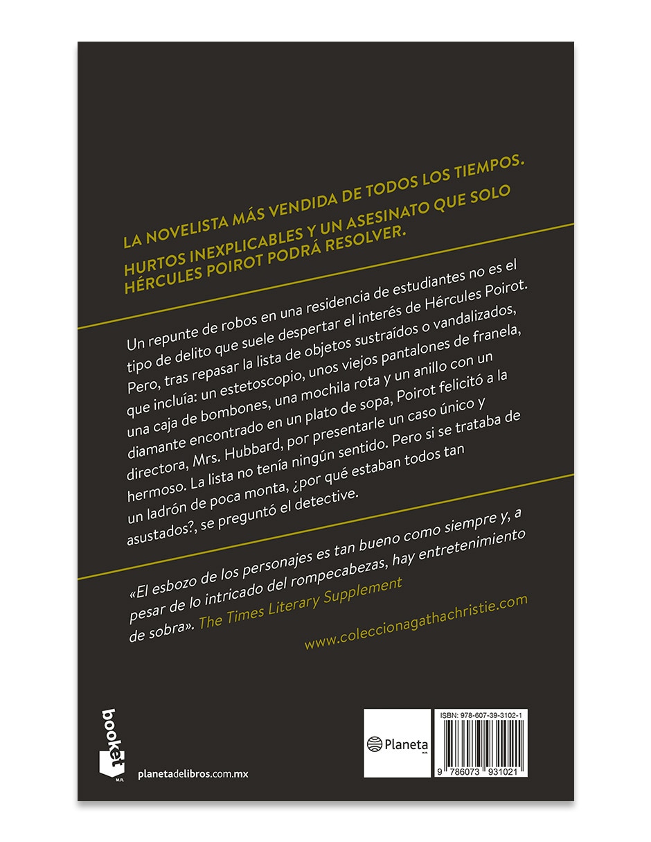 Libro Asesinato En La Calle Hickory de Agatha Christie