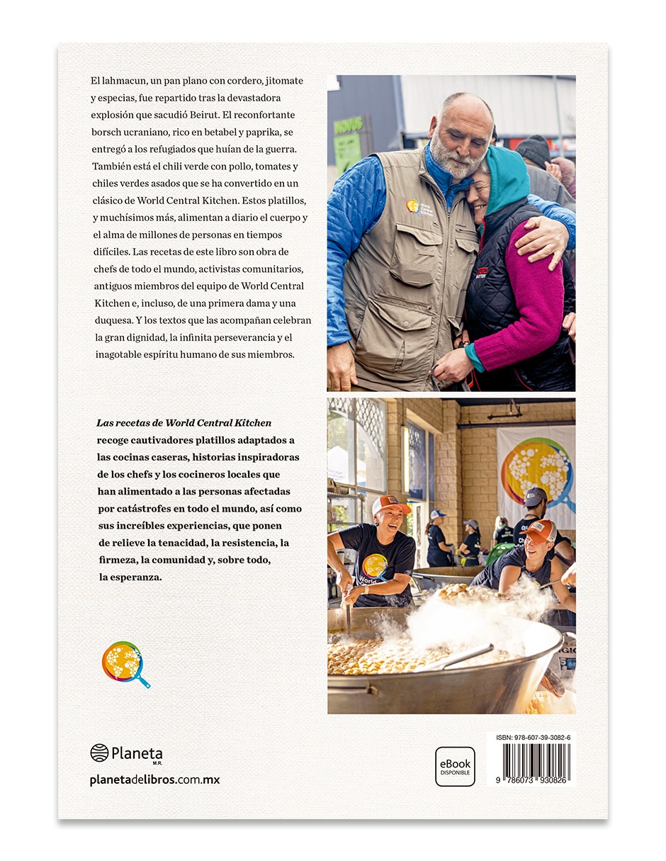 Libro Las Recetas De World Central Kitchen de Jose Andres