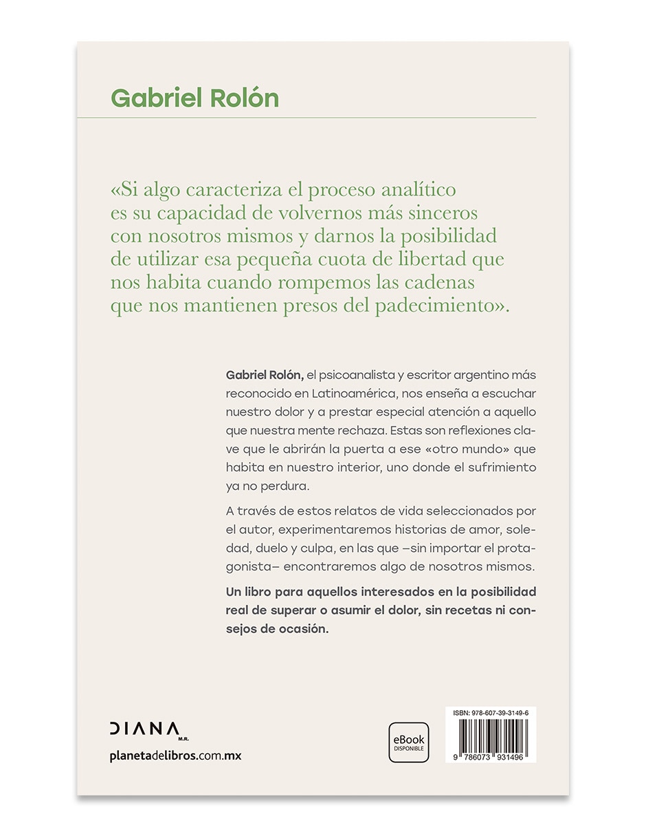 Libro Escucha Tu Dolor de Gabriel Rolon Libro Escucha Tu Dolor de Gabriel Rolon