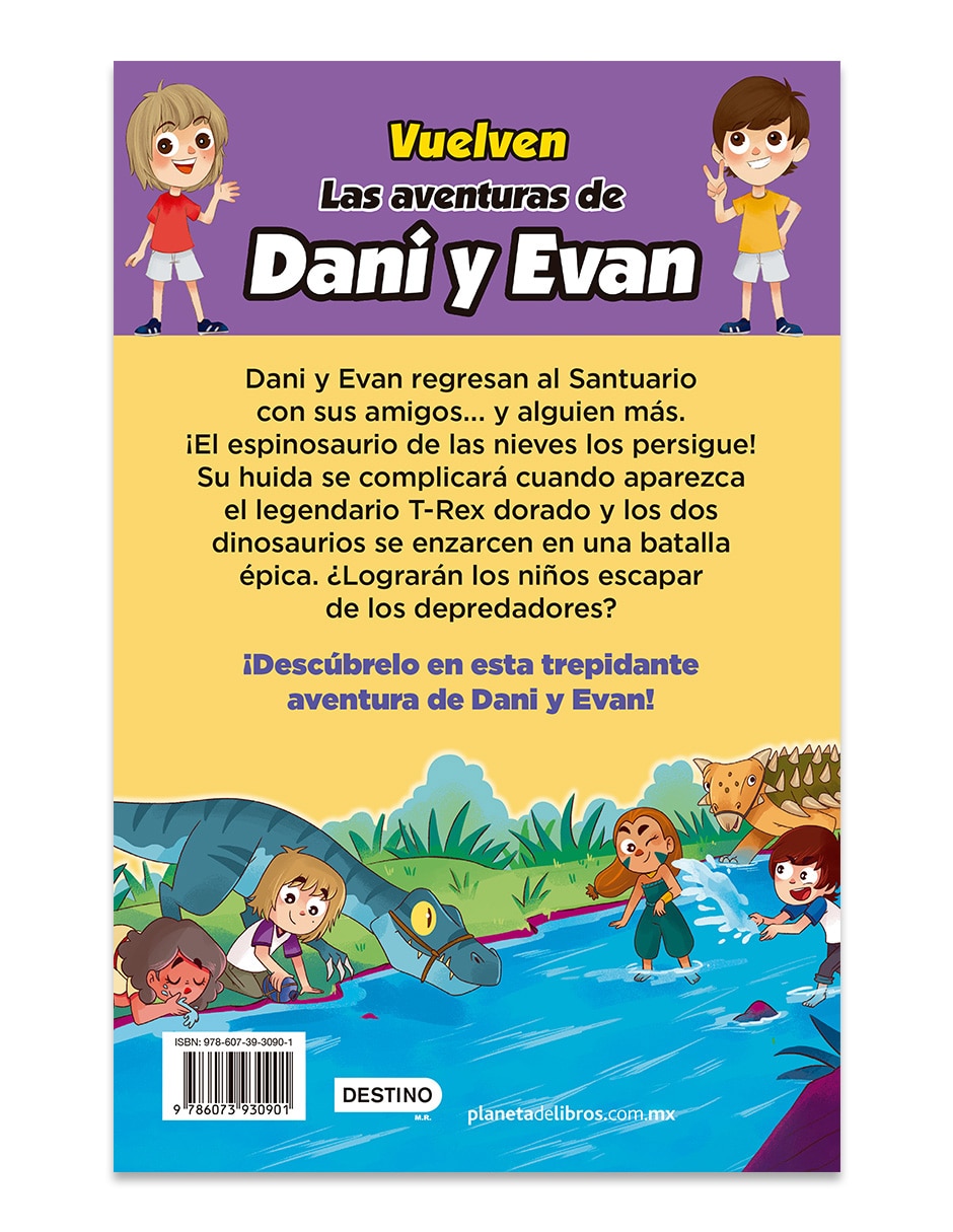 Libro Las Aventuras De Dani Y Evan 10 Espinosaurio Vs de Las Aventuras De Dani Y Evan Libro Las Aventuras De Dani Y Evan 10 Espinosaurio Vs de Las Aventuras De Dani Y Evan