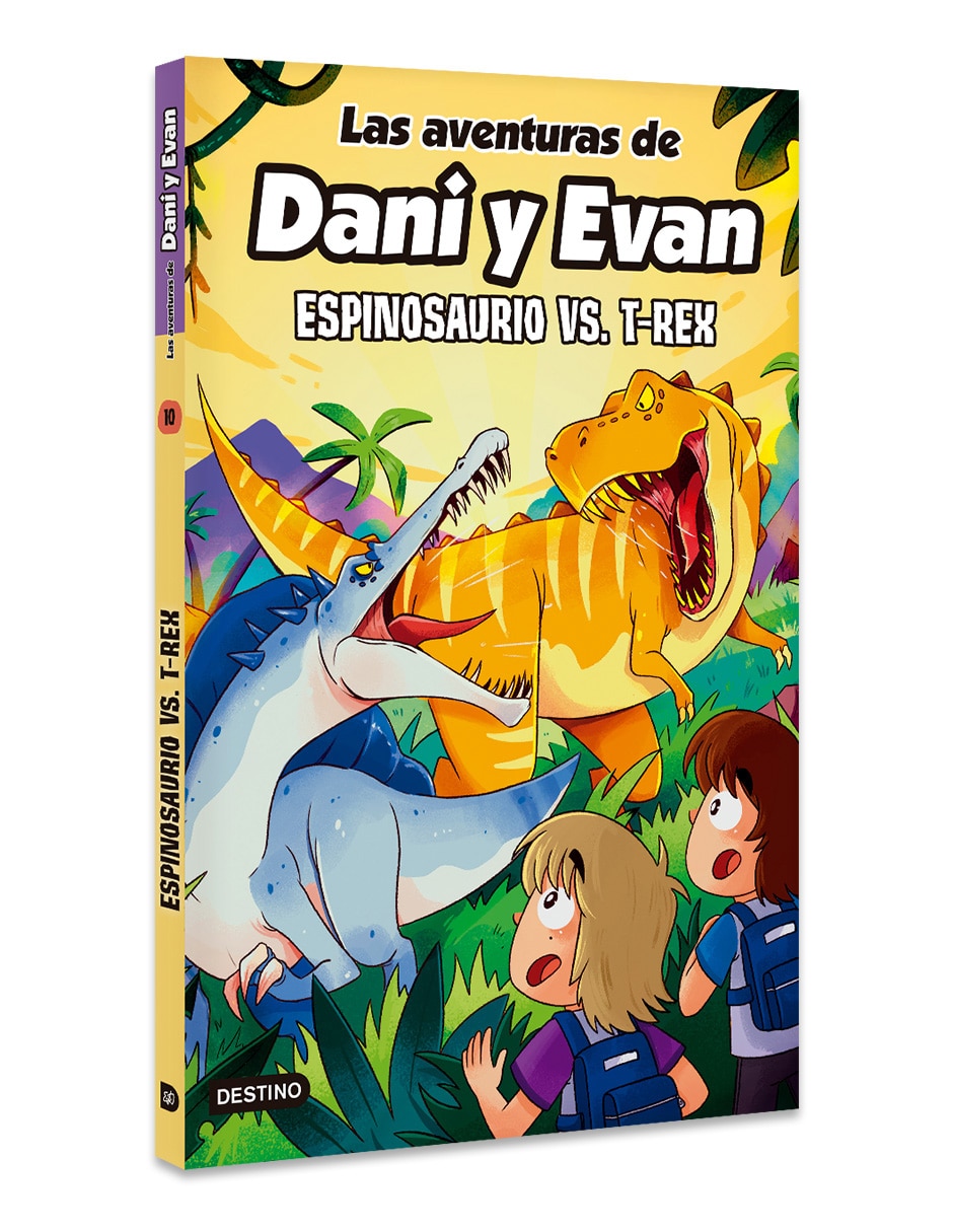 Libro Las Aventuras De Dani Y Evan 10 Espinosaurio Vs de Las Aventuras De Dani Y Evan
