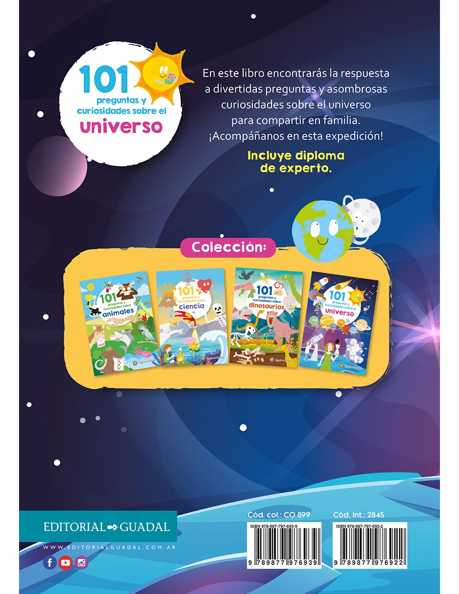 Libro 101 preguntas Y Curiosidades Sobre El Universo de 2
