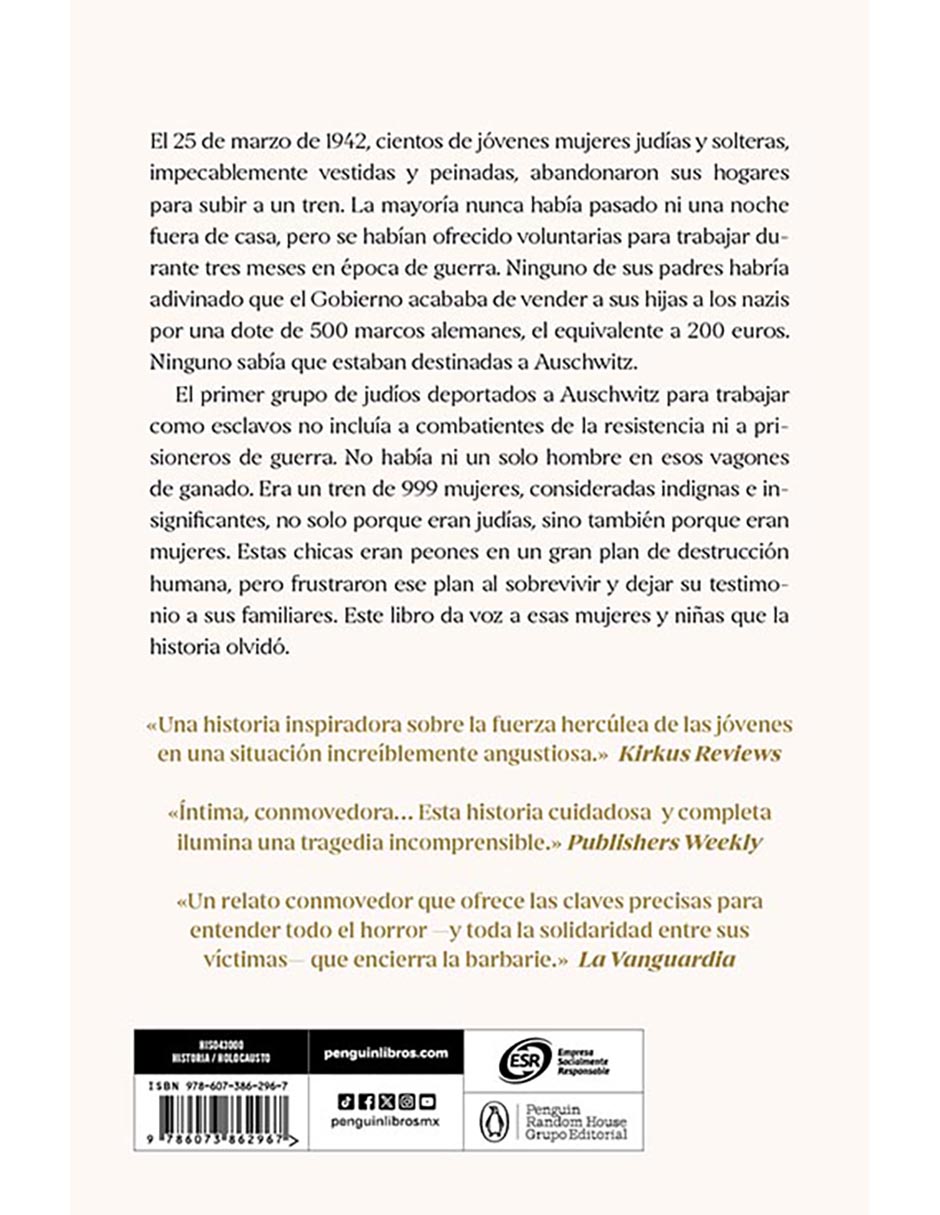 Libro Las 999 Mujeres De Auschwitz de Heather Dune Macadam 3