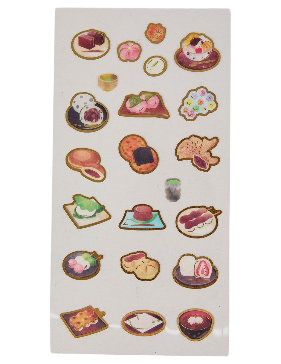 Set de Stickers de dulces Japoneses 2