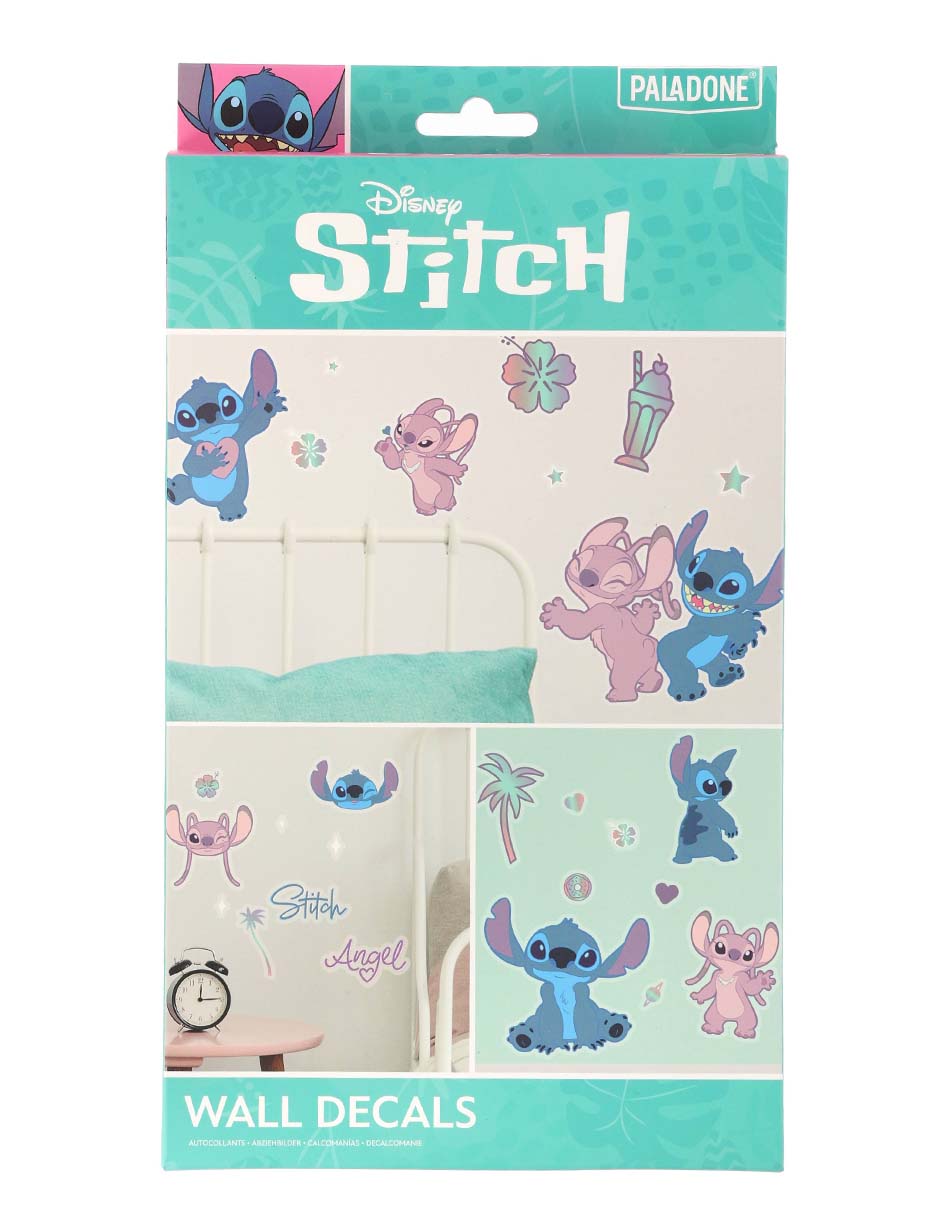 Calcomanía Stitch y Ángel 5