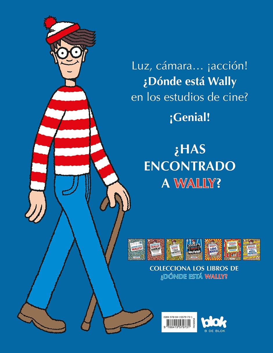 Libro ¿Dónde está wally? en Hollywood de Martin Handford