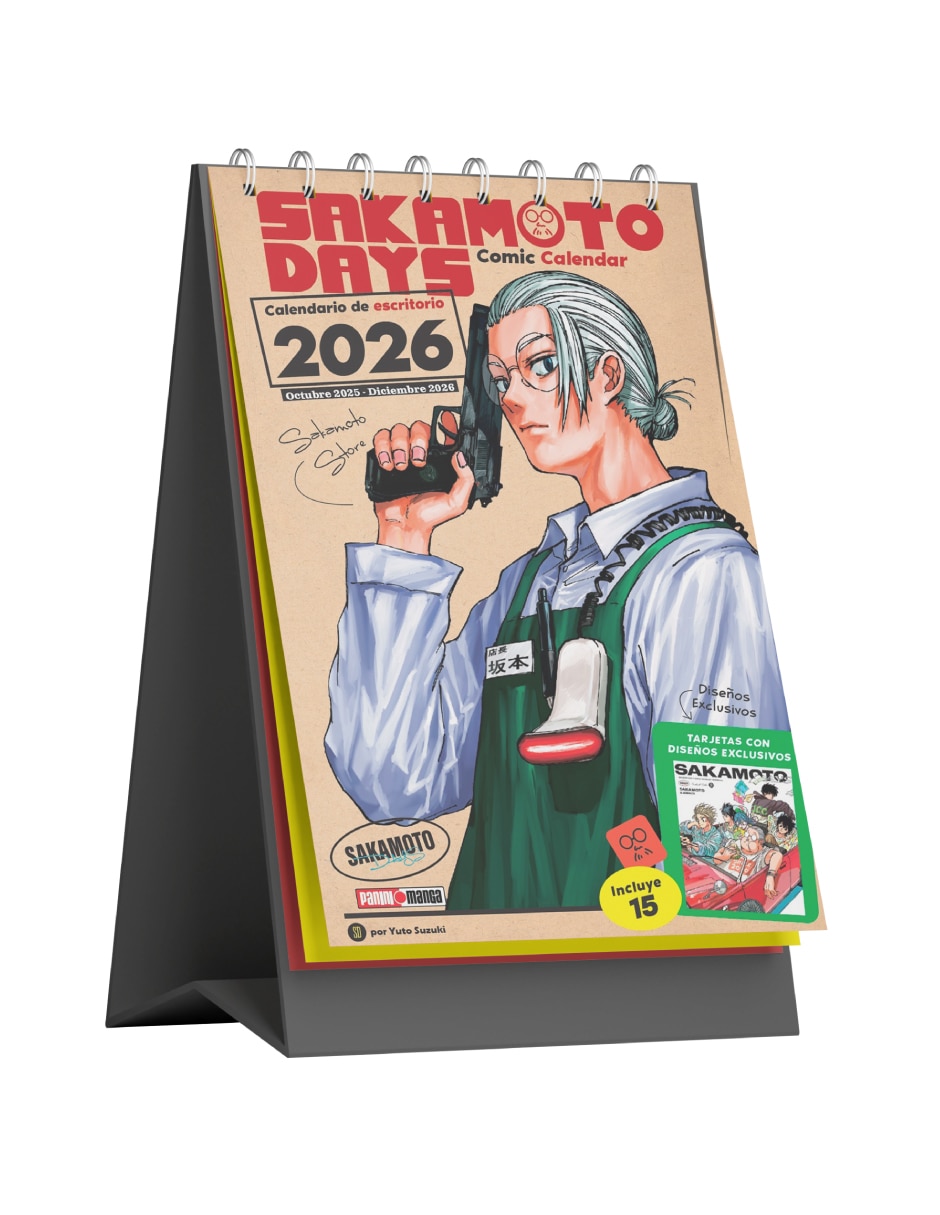 Manga Calendario de escritorio Sakamoto Days