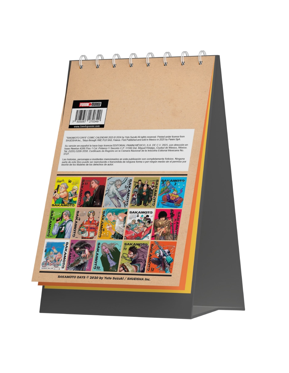 Manga Calendario de escritorio Sakamoto Days Manga Calendario de escritorio Sakamoto Days