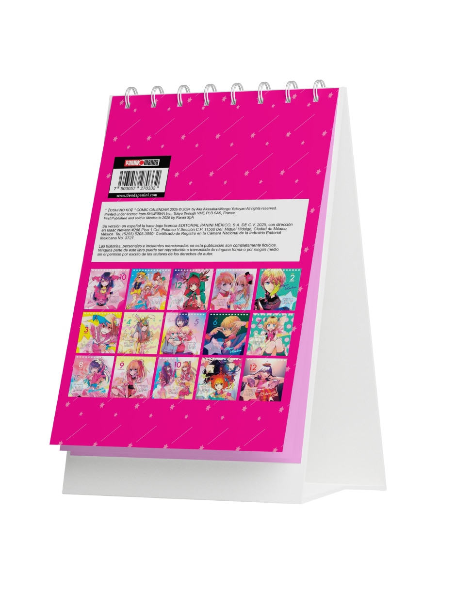 Manga Calendario de escritorio Oshi No Ko