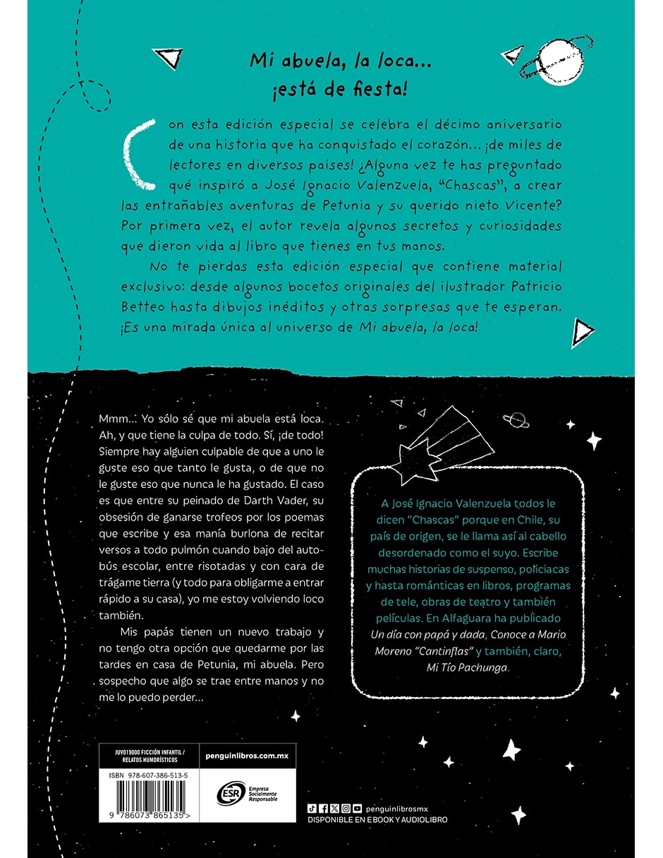 Libro mi abuela la loca de josé ignacio valenzuela