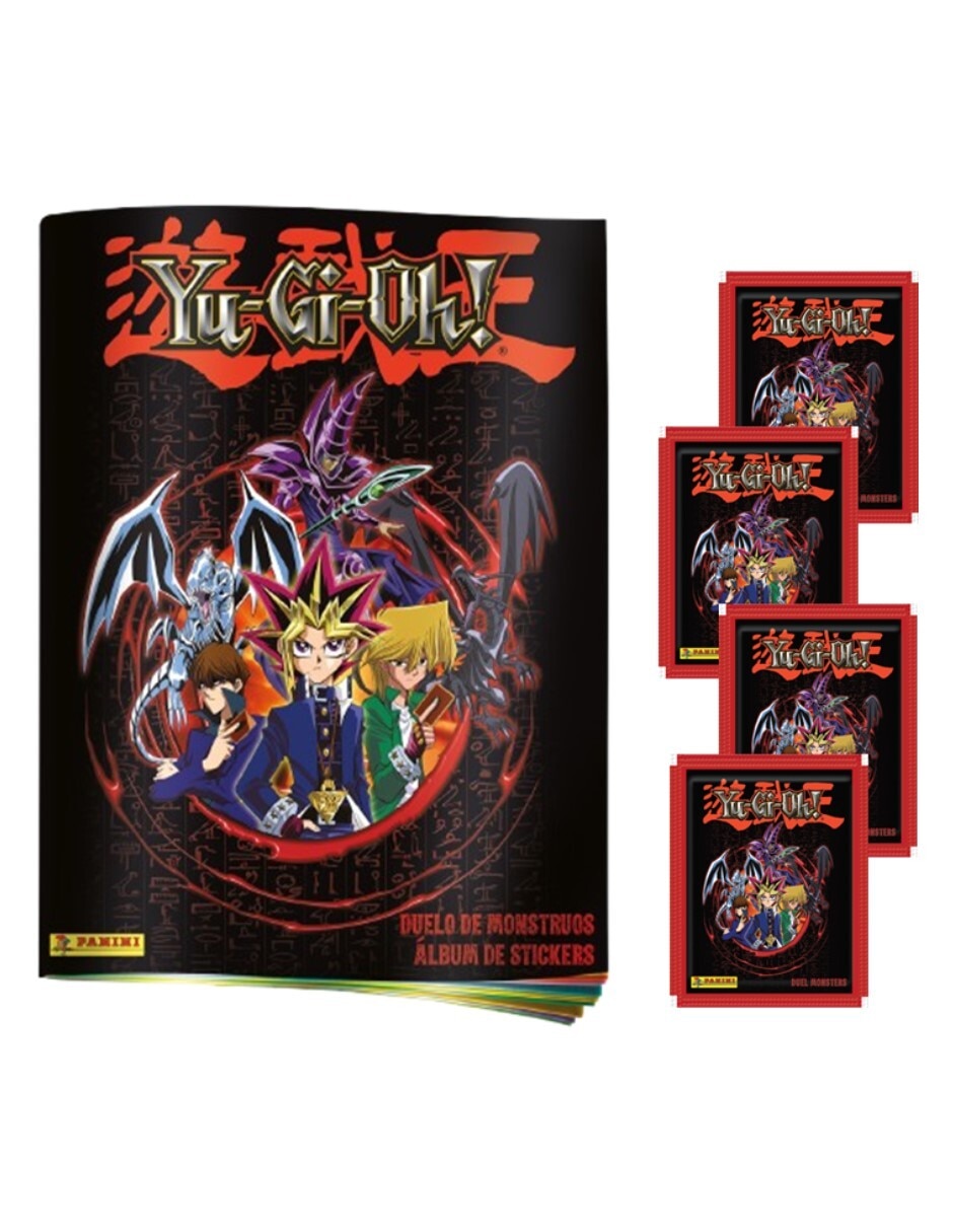 Álbum con estampas de yu-gi-oh!