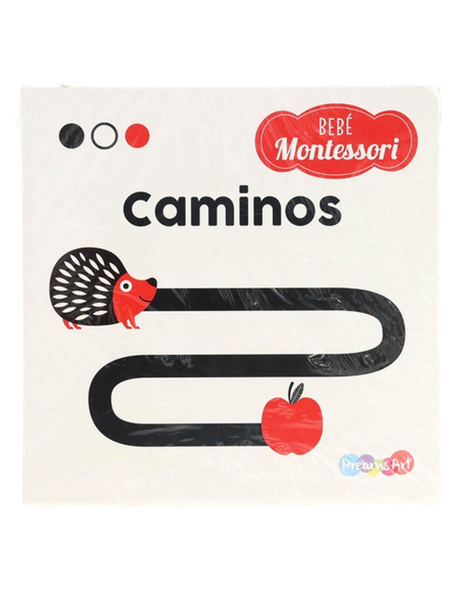 Libro Bebé Montesori Caminos + Forma + Animales +Vehículos de Agnese Baruzzi