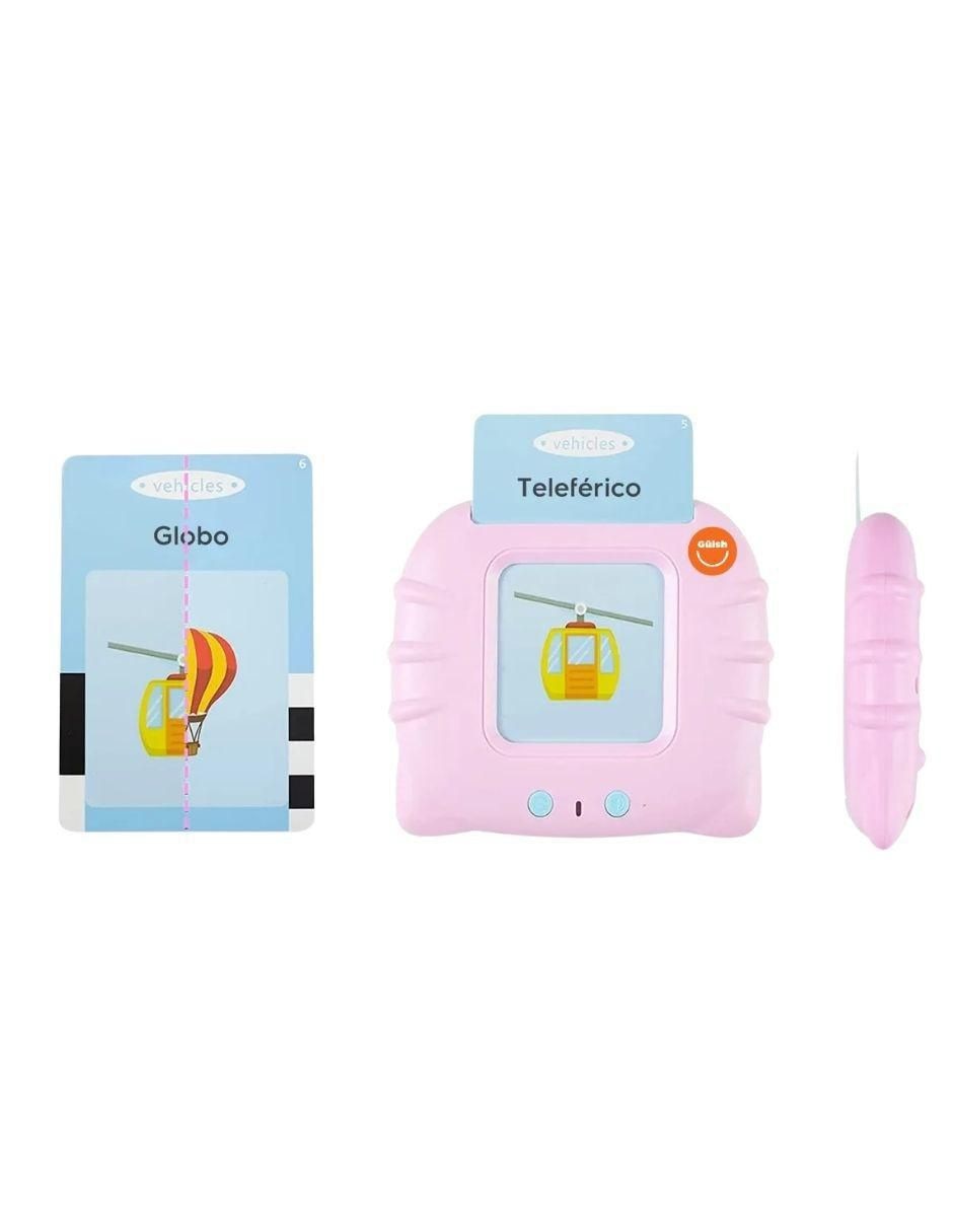 Tarjetas educativas lector de aprendizaje bilingüe Güish