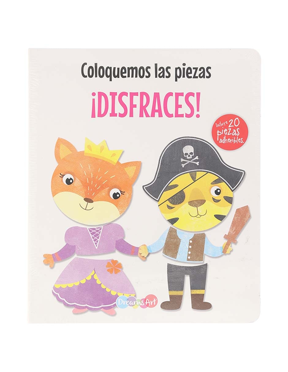 Libro Coloquemos las piezas ¡Disfraces! de Libro Coloquemos las piezas ¡Disfraces! de
