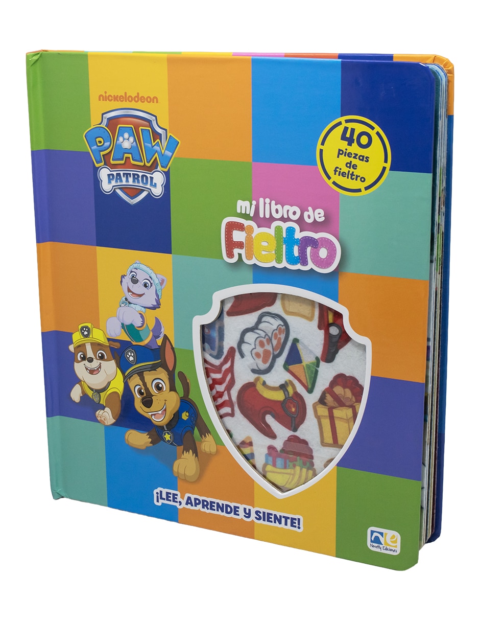 Libro Libro Preescolar de Fieltro de Paw Patrol de Novelty Ediciones 2