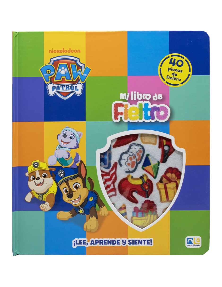 Libro Libro Preescolar de Fieltro de Paw Patrol de Novelty Ediciones 3