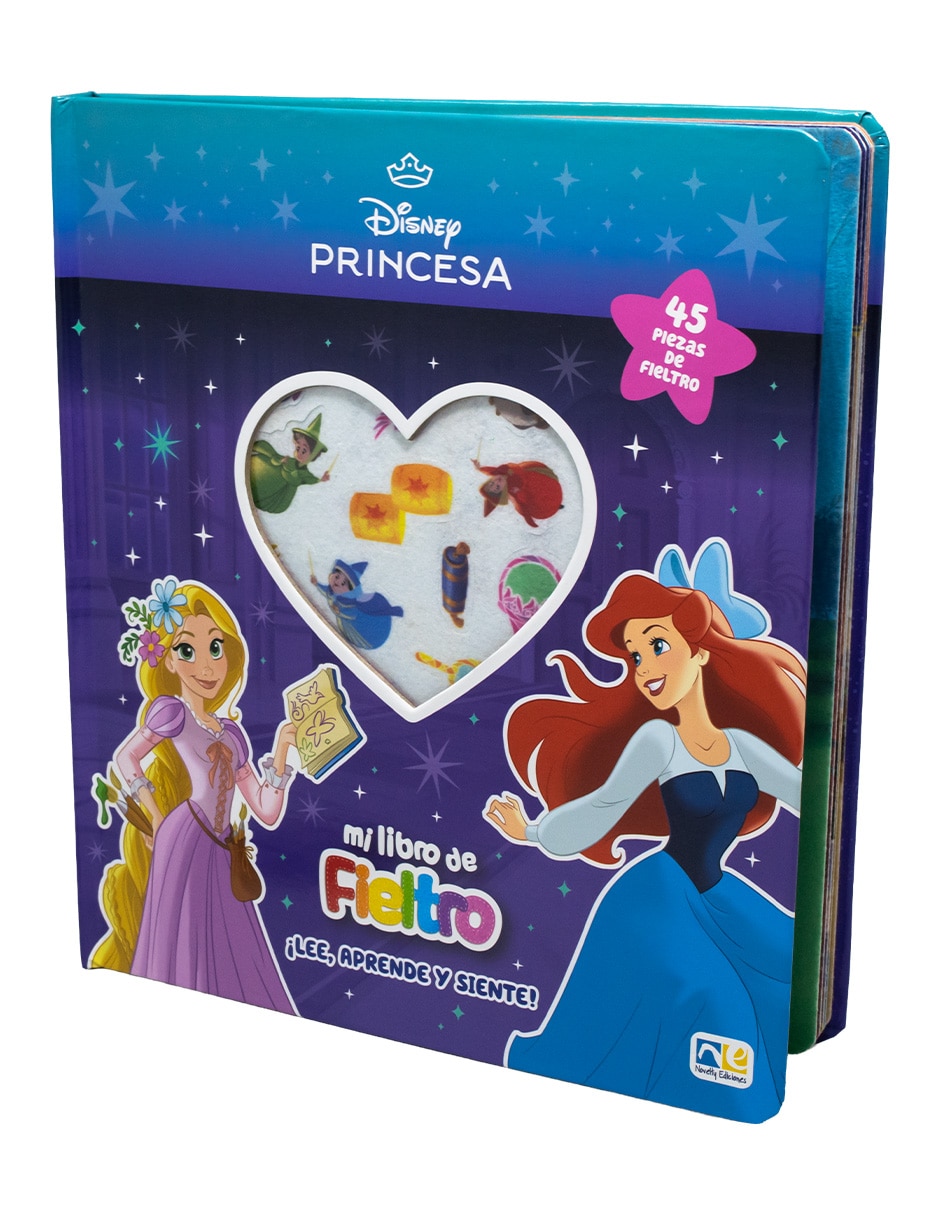 Libro Libro Preescolar de Fieltro Princesas de Novelty Ediciones 2