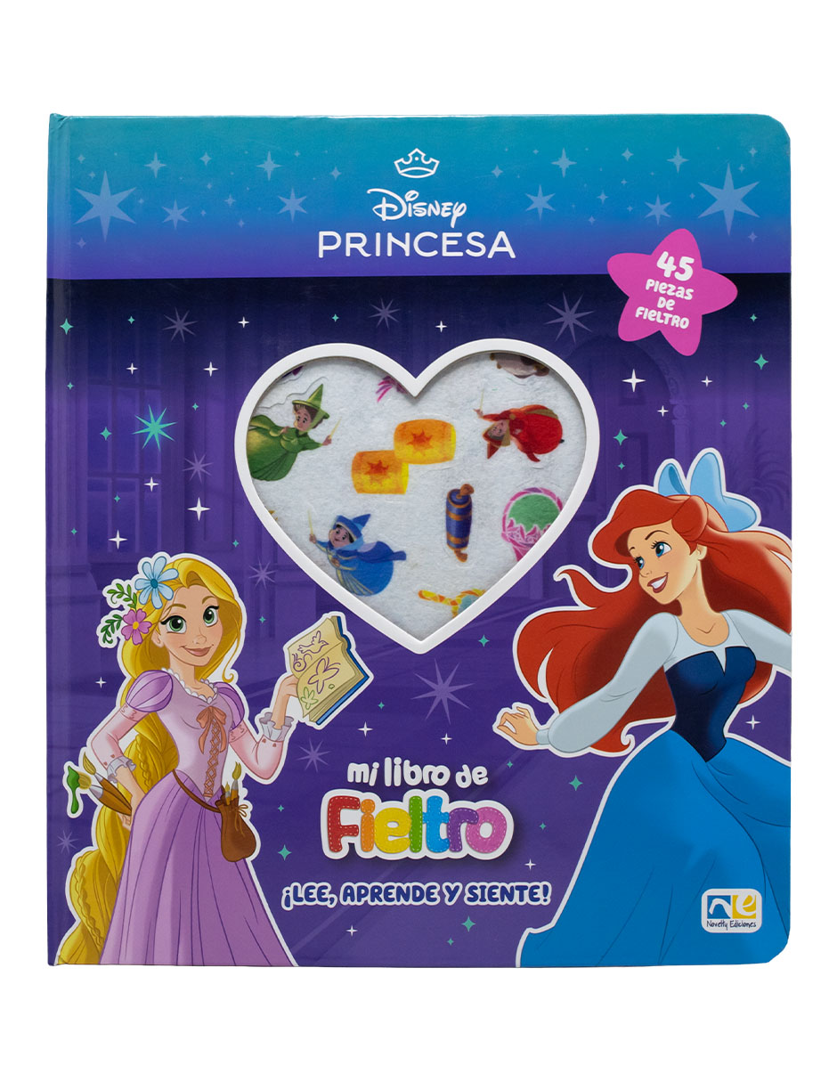 Libro Libro Preescolar de Fieltro Princesas de Novelty Ediciones 3