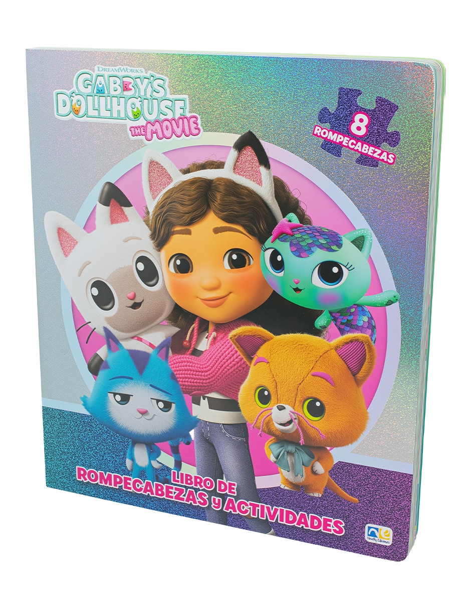 Libro Libro de Actividades con Rompecabezas Gdh de Novelty Ediciones 2