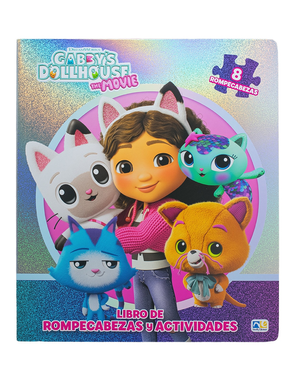 Libro Libro de Actividades con Rompecabezas Gdh de Novelty Ediciones 3