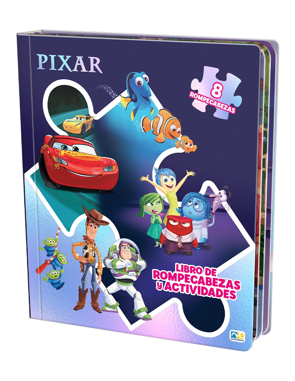Libro Libro de Actividades con Rompecabezas Pixar de Novelty Ediciones 2