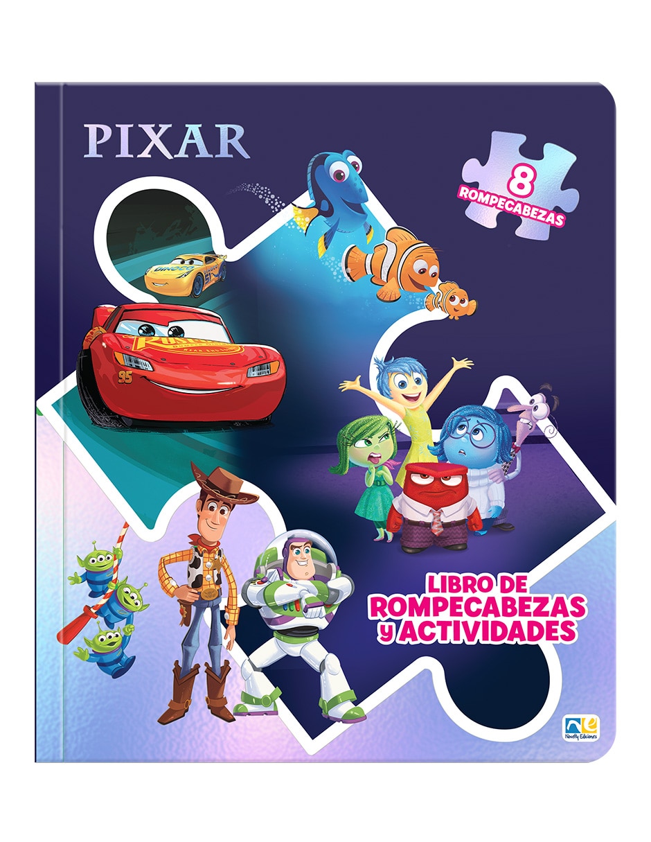 Libro Libro de Actividades con Rompecabezas Pixar de Novelty Ediciones 3