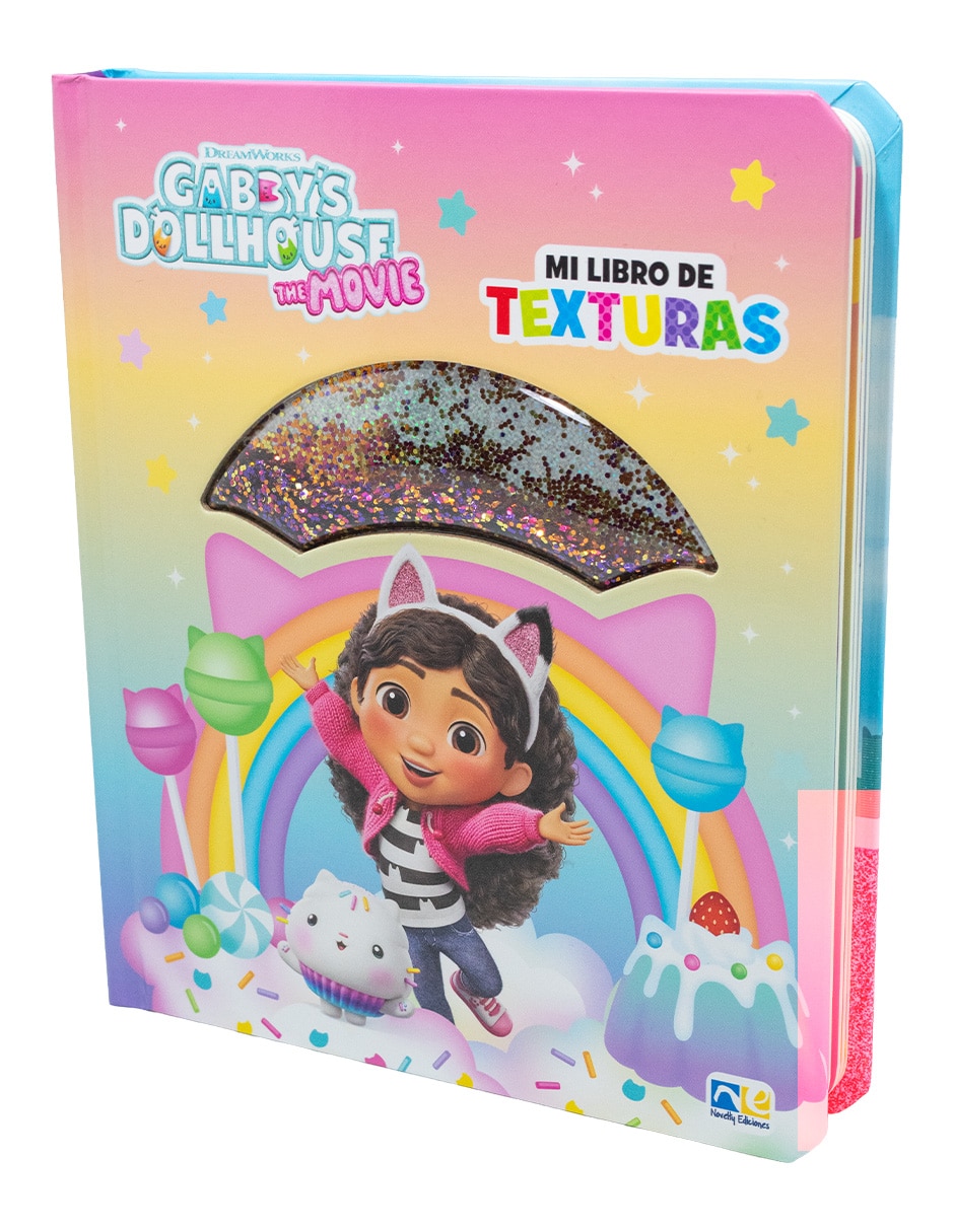 Libro Libro Preescolar de Texturas Gabby Dollhouse de Novelty Ediciones 2