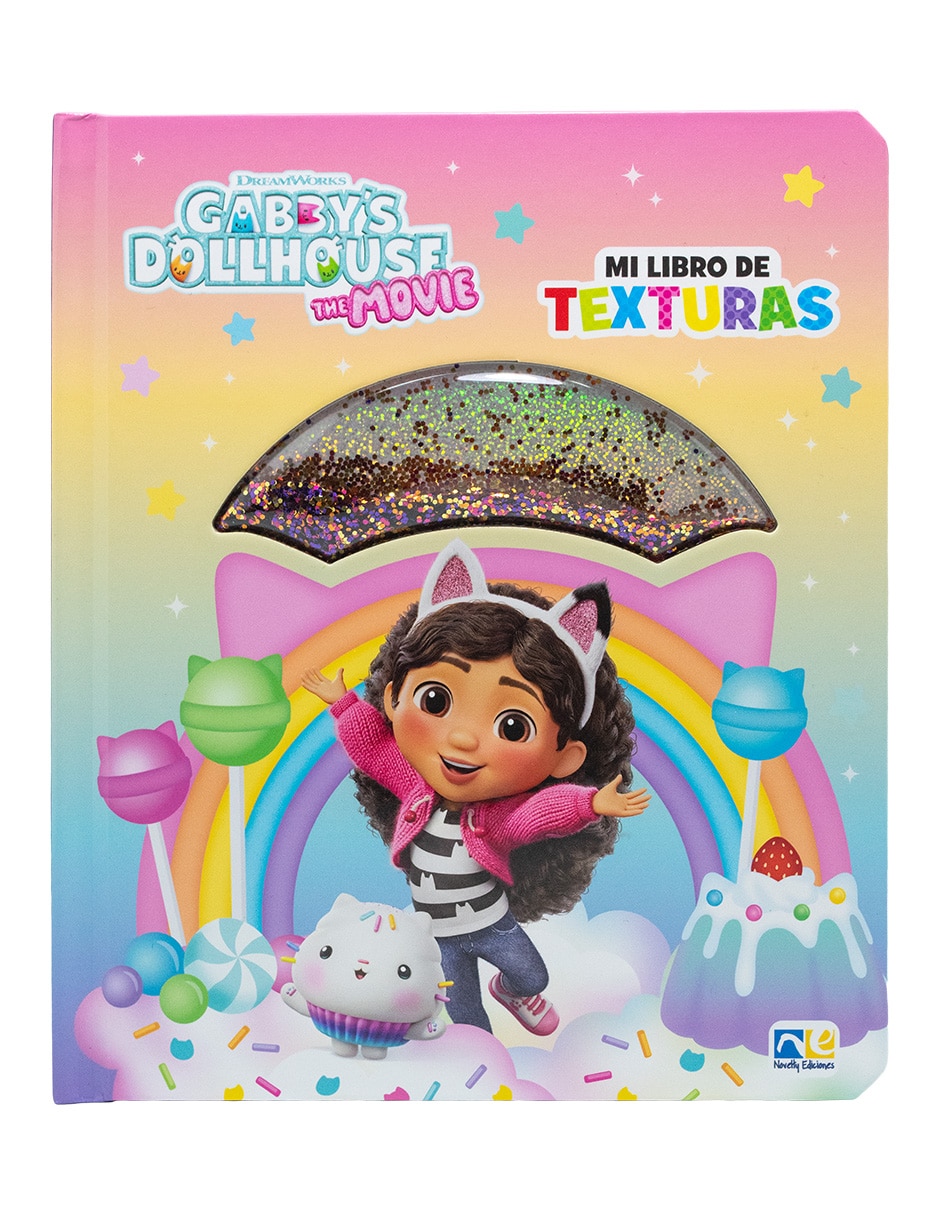 Libro Libro Preescolar de Texturas Gabby Dollhouse de Novelty Ediciones 3